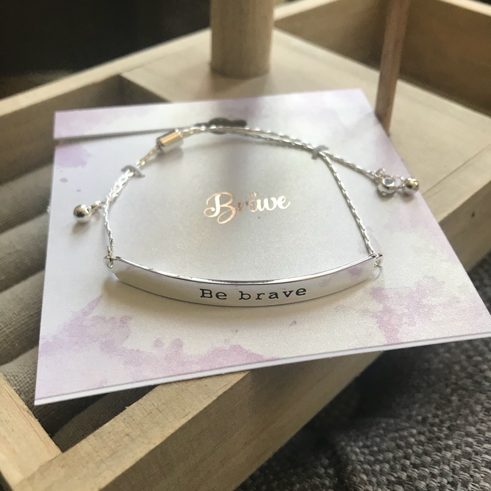 🛍 Be Brave bracelet. NEW. - Picture 2 of 2